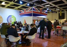 The UK Pavillon was well attended.